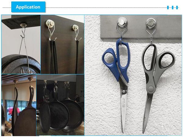 Strong Swivel Hangers Rotatable Hook Magnets Strong Swivel Hangers Rotatable Hook Magnets
