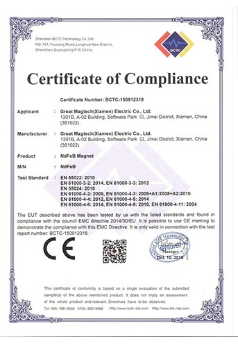 Certificate of Compliance
